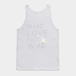 Nostalgic 1960's Make Love Not War Tank Top